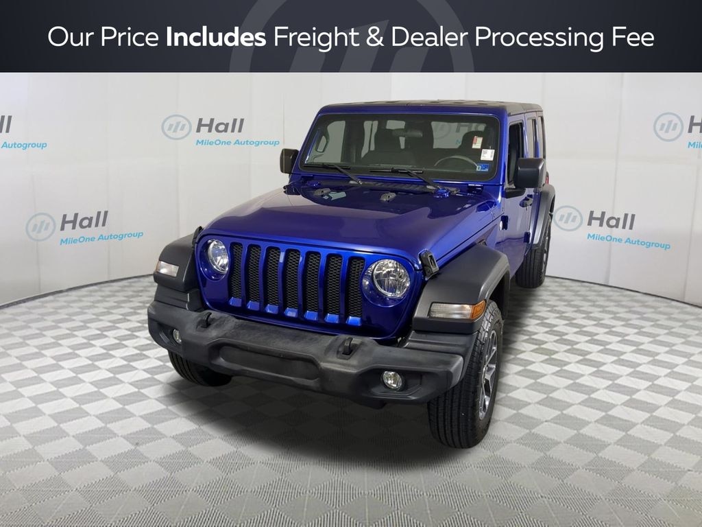 Used 2019 Jeep Wrangler Unlimited Sport S SUV