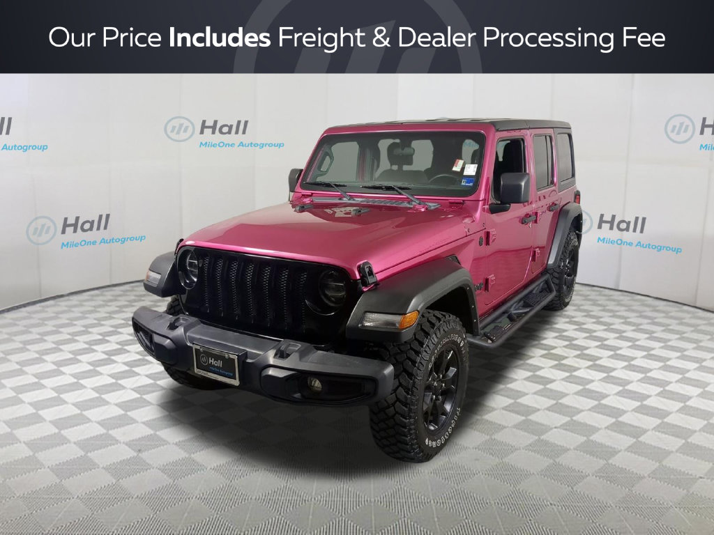 Used 2022 Jeep Wrangler Unlimited Willys SUV