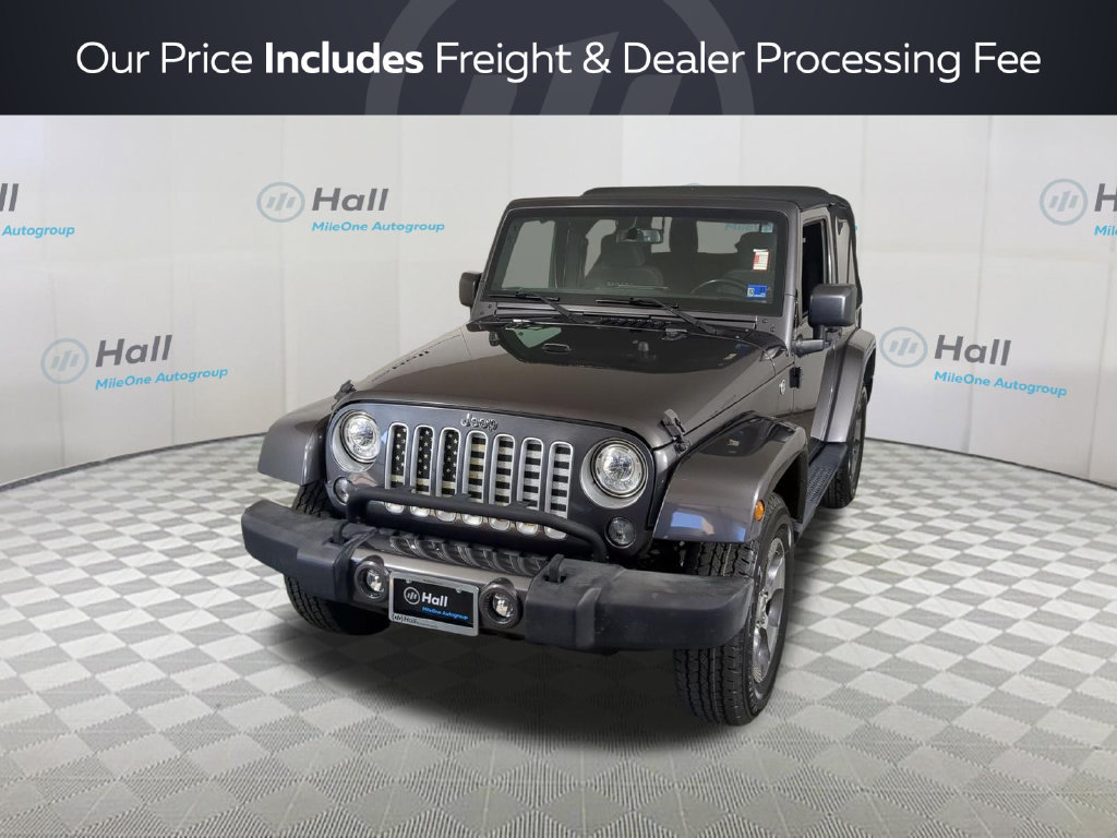Used 2017 Jeep Wrangler Sahara SUV