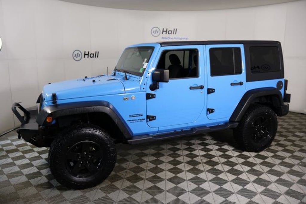 Used 2018 Jeep Wrangler JK Unlimited Sport SUV