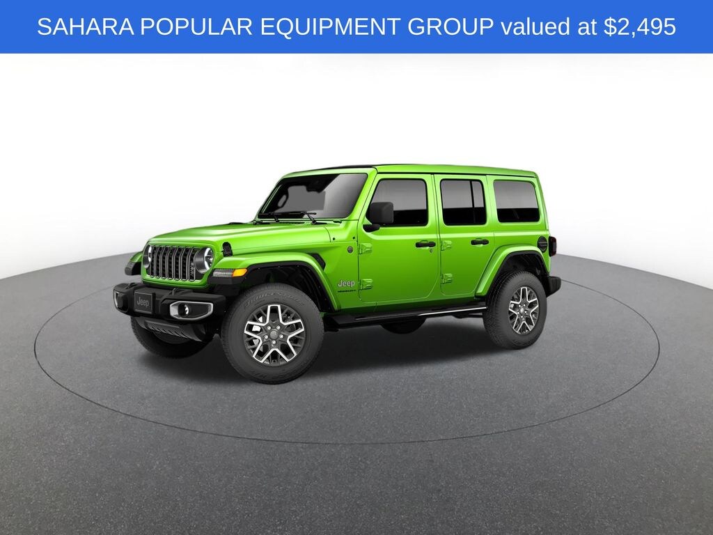 New 2026 Jeep Wrangler Sahara Sport Utility