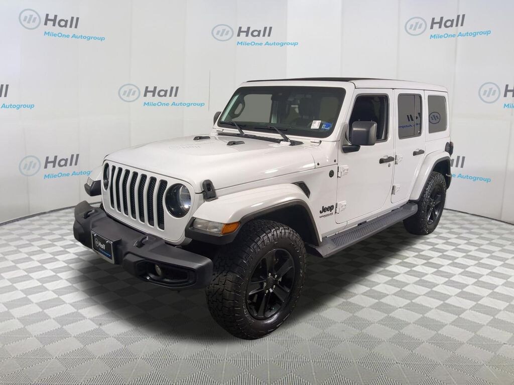 Used 2021 Jeep Wrangler Unlimited Sahara Altitude SUV