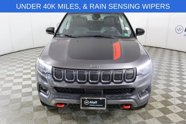 Used 2022 Jeep Compass Trailhawk with VIN 3C4NJDDB7NT199550 for sale in Virginia Beach, VA