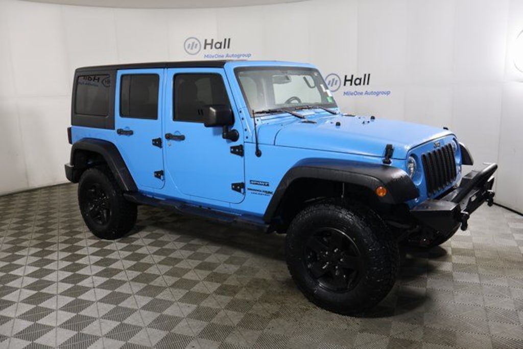 Used 2018 Jeep Wrangler JK Unlimited Sport SUV