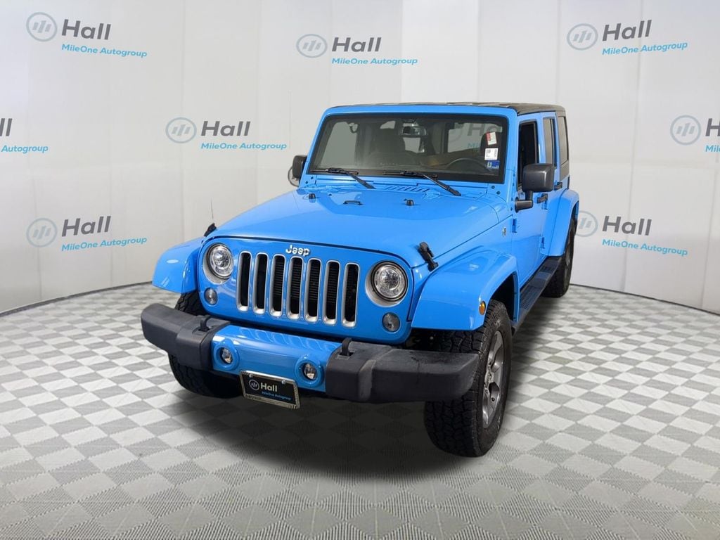 Used 2017 Jeep Wrangler Unlimited Sahara SUV