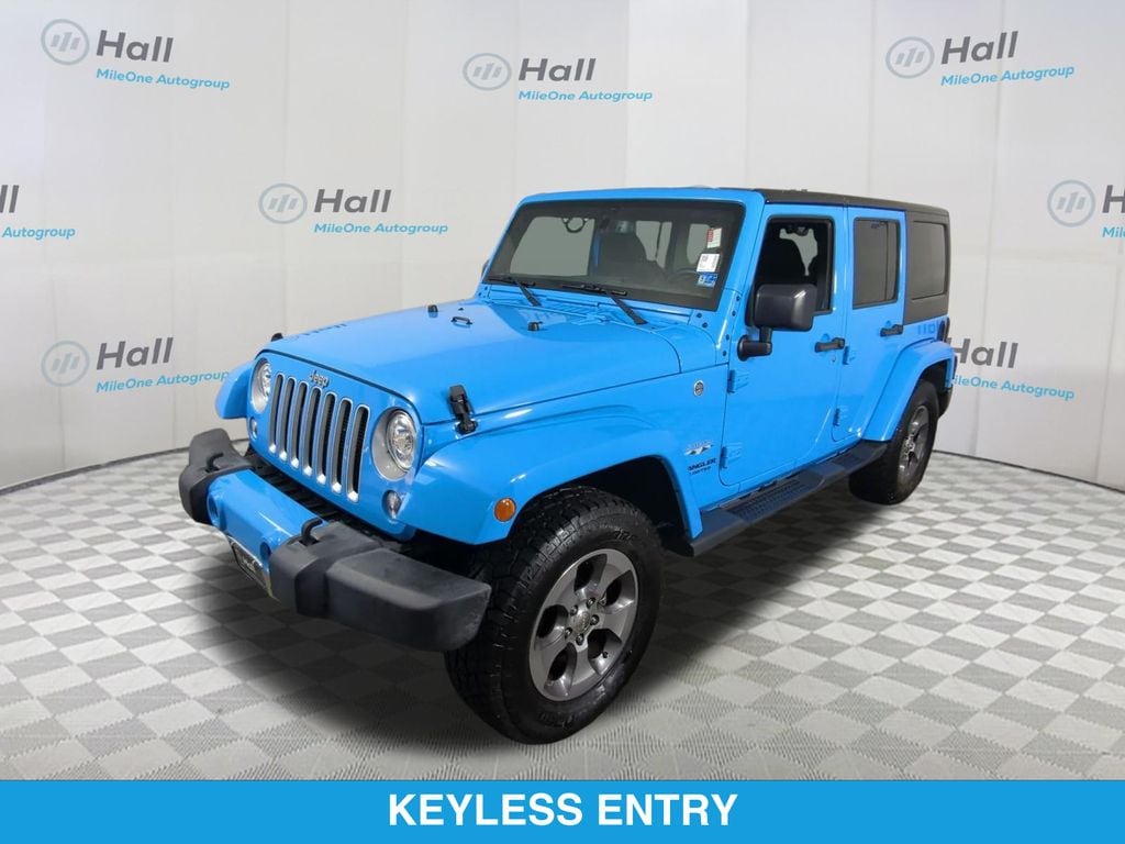 Used 2017 Jeep Wrangler Unlimited Sahara SUV