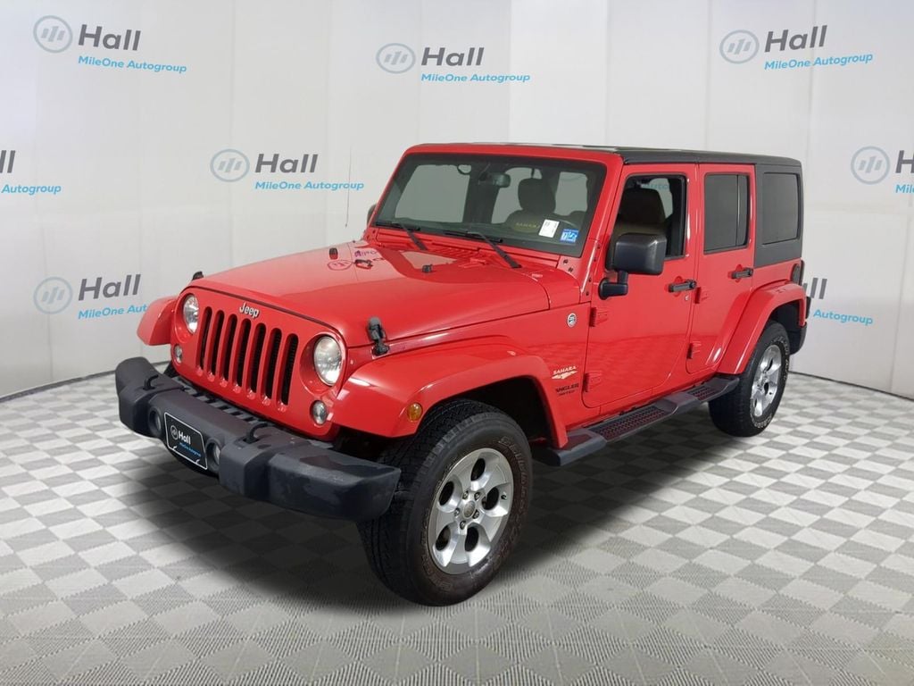Used 2015 Jeep Wrangler Unlimited Sahara SUV