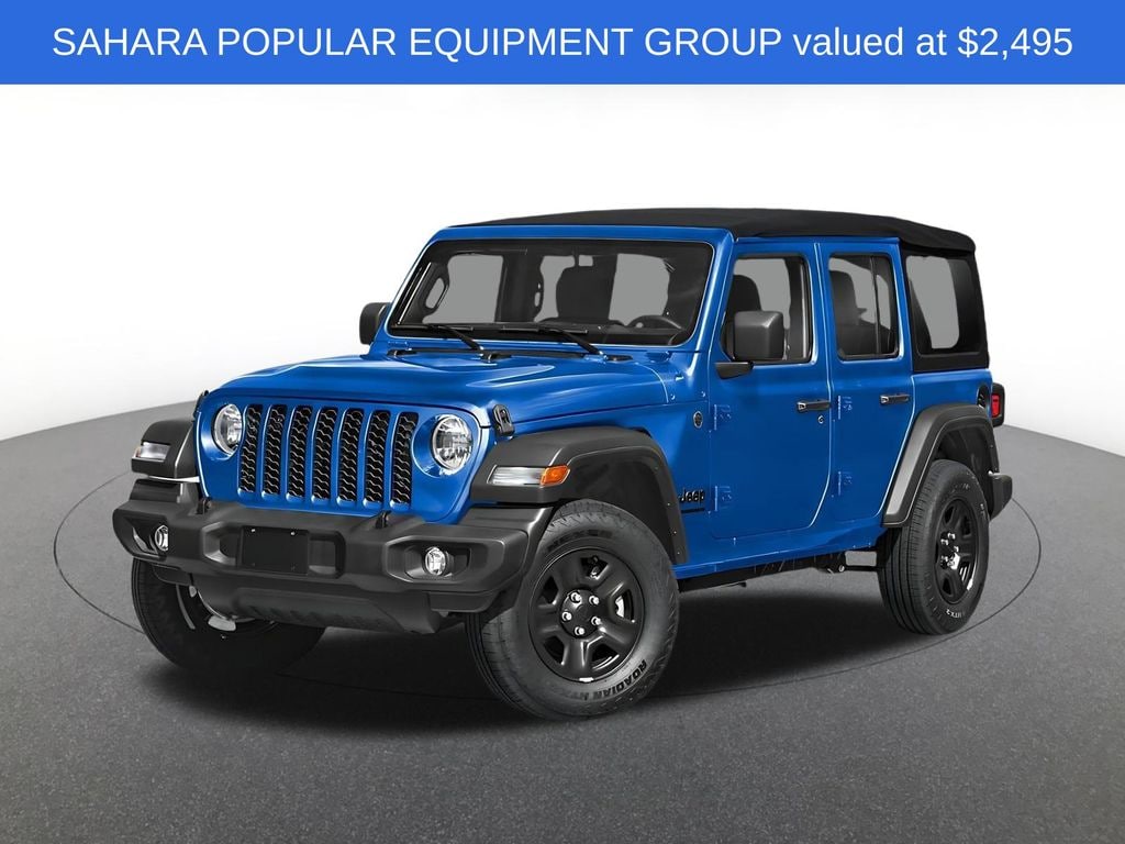 New 2026 Jeep Wrangler Sahara Sport Utility