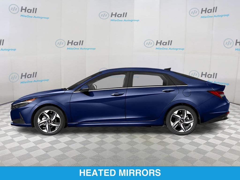 Used 2022 Hyundai Elantra Hybrid Blue Sedan