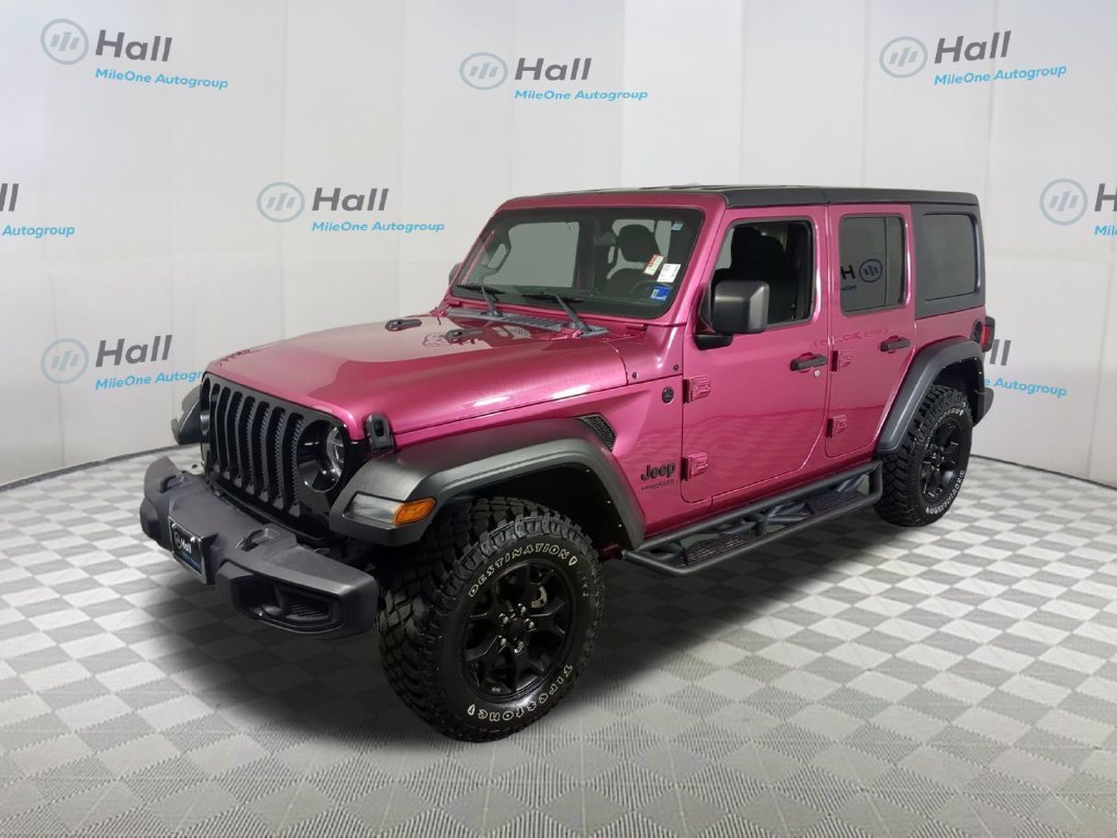 Used 2022 Jeep Wrangler Unlimited Willys SUV