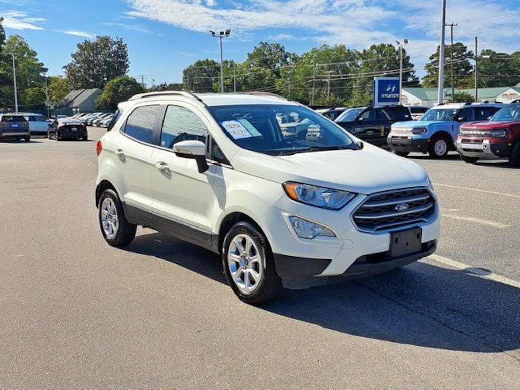 Used 2021 Ford EcoSport SE SUV