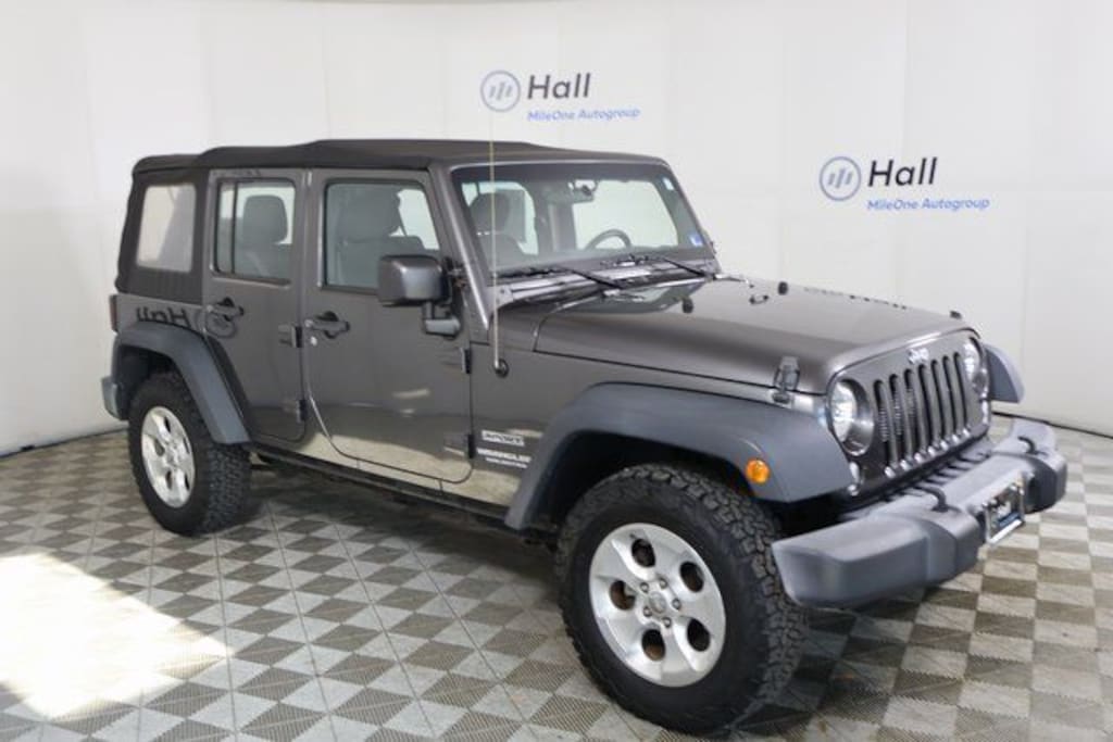 Used 2016 Jeep Wrangler Unlimited Sport SUV