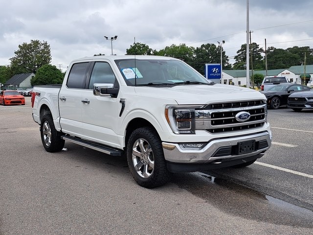 Used 2022 Ford F-150 Lariat with VIN 1FTFW1E82NFA43174 for sale in Virginia Beach, VA