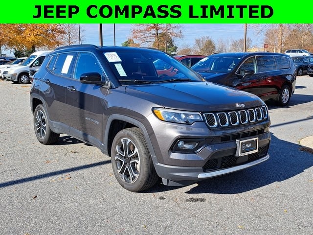 Used 2024 Jeep Compass Limited with VIN 3C4NJDCN2RT596570 for sale in Elizabeth City, NC