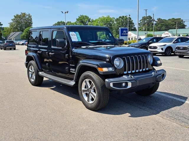 Used 2018 Jeep All-New Wrangler Unlimited Sahara with VIN 1C4HJXEG2JW202206 for sale in Virginia Beach, VA