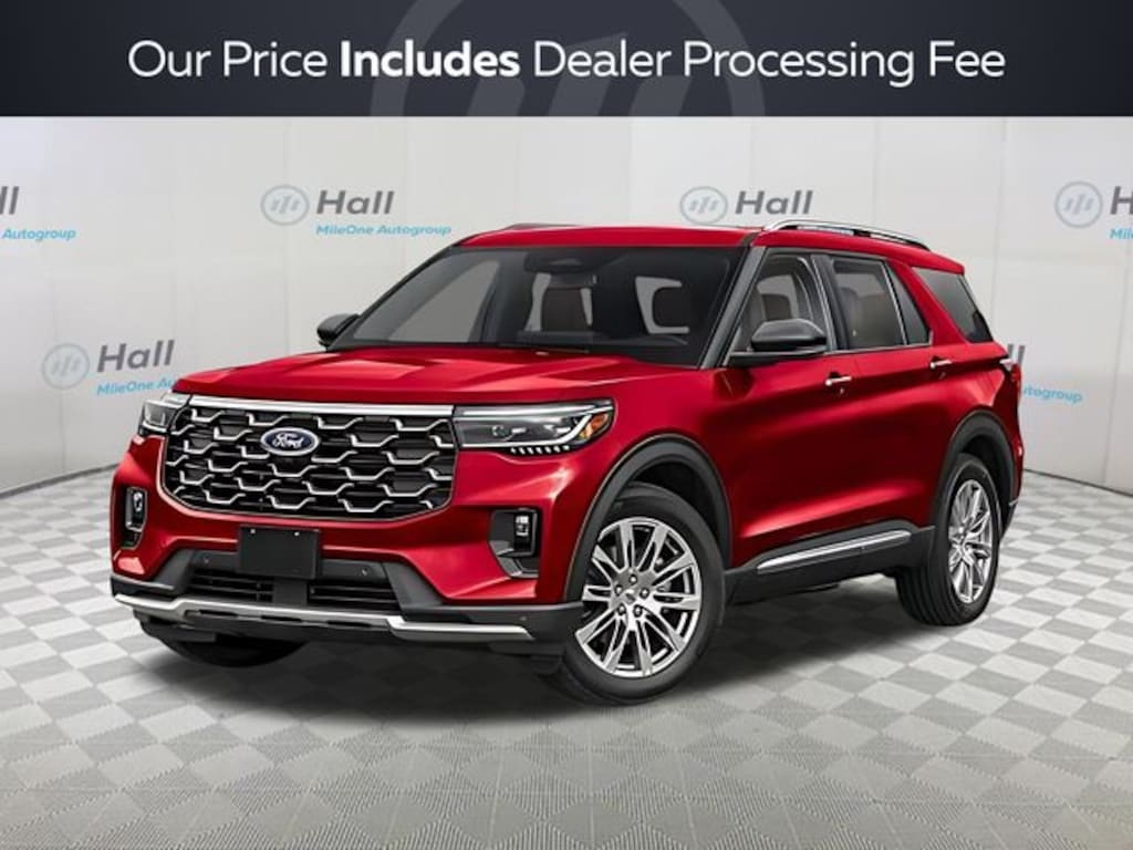 New 2026 Ford Explorer Platinum SUV