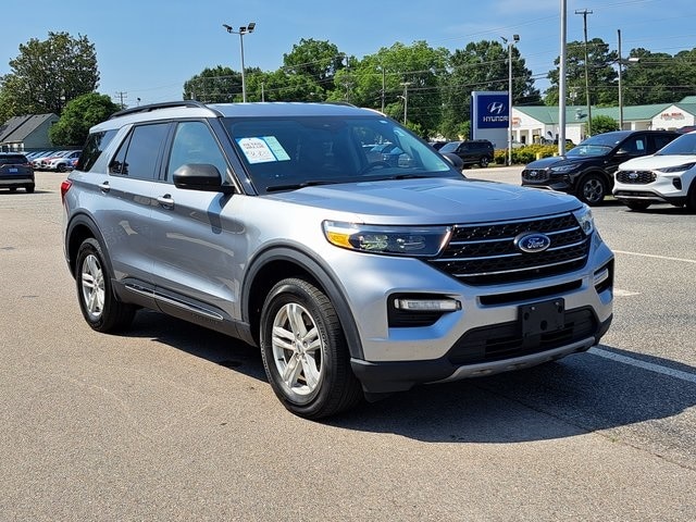 Used 2022 Ford Explorer XLT with VIN 1FMSK8DH3NGC09356 for sale in Elizabeth City, NC