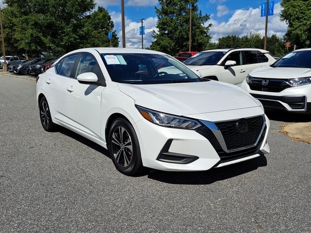 Used 2022 Nissan Sentra SV with VIN 3N1AB8CV9NY307848 for sale in Elizabeth City, NC