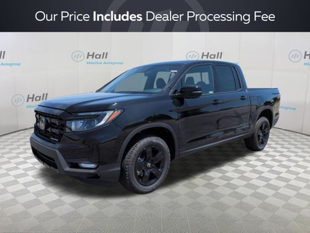 New 2026 Honda Ridgeline Black Edition Truck Crew Cab