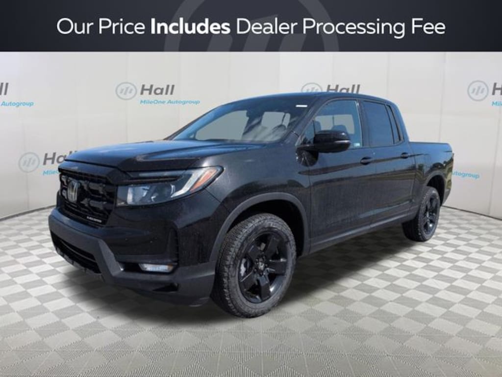 New 2026 Honda Ridgeline Black Edition Truck Crew Cab
