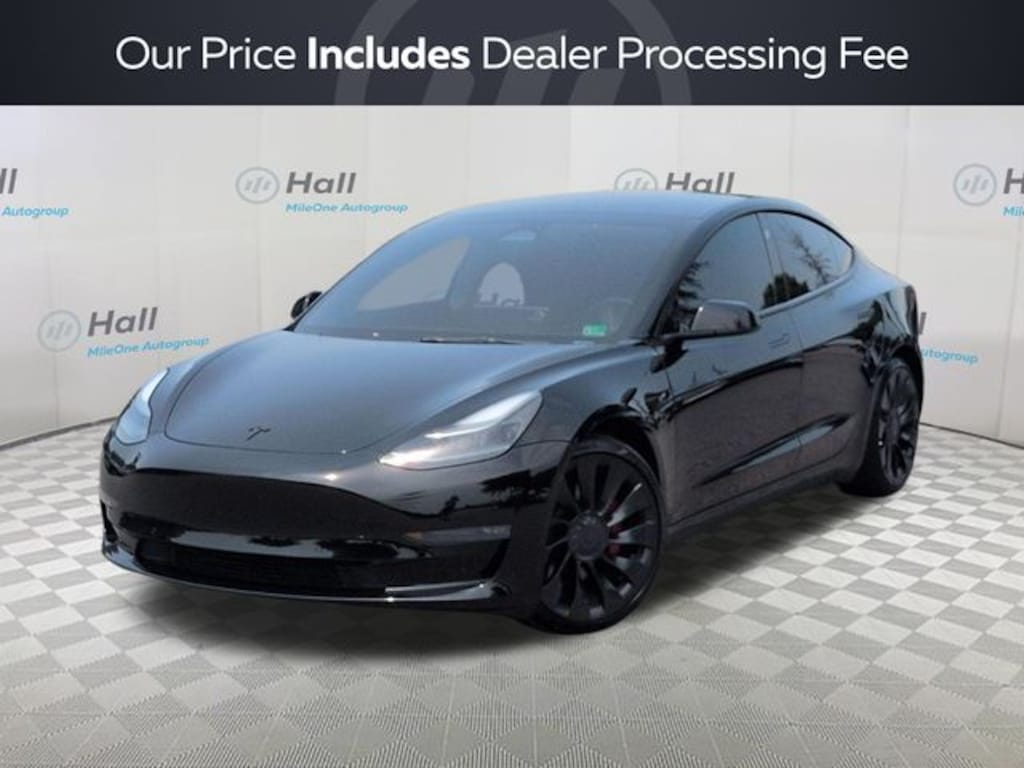 Used 2022 Tesla Model 3 Performance Sedan