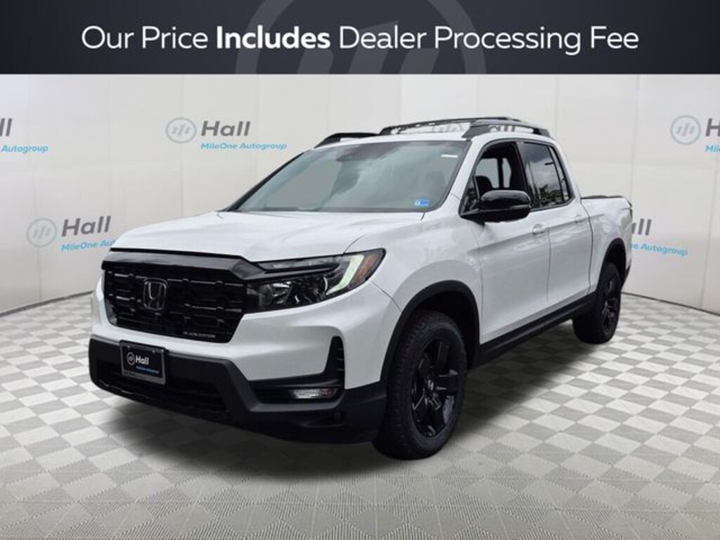 New 2026 Honda Ridgeline Black Edition Truck Crew Cab