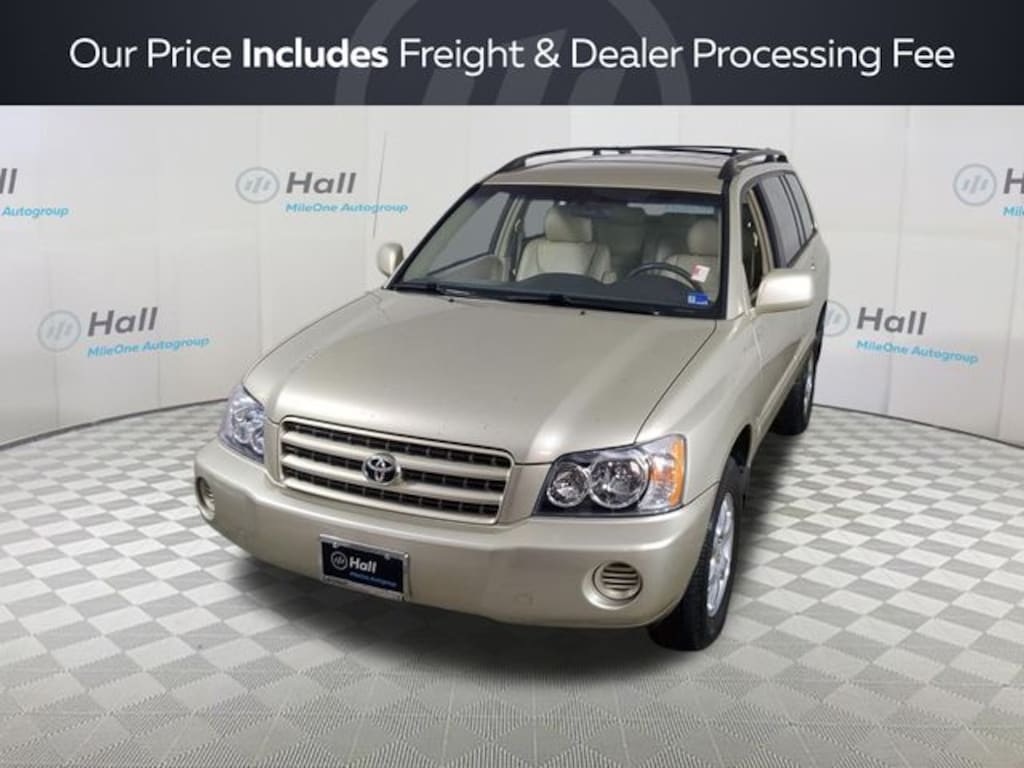 Used 2003 Toyota Highlander Base SUV