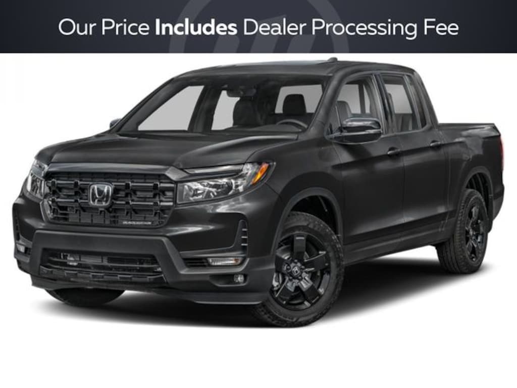 New 2026 Honda Ridgeline Black Edition Truck Crew Cab