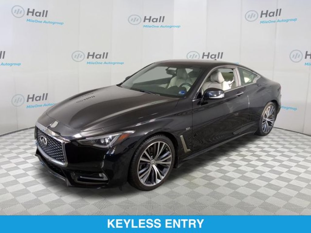 Used 2018 INFINITI Q60 3.0t Luxe Coupe