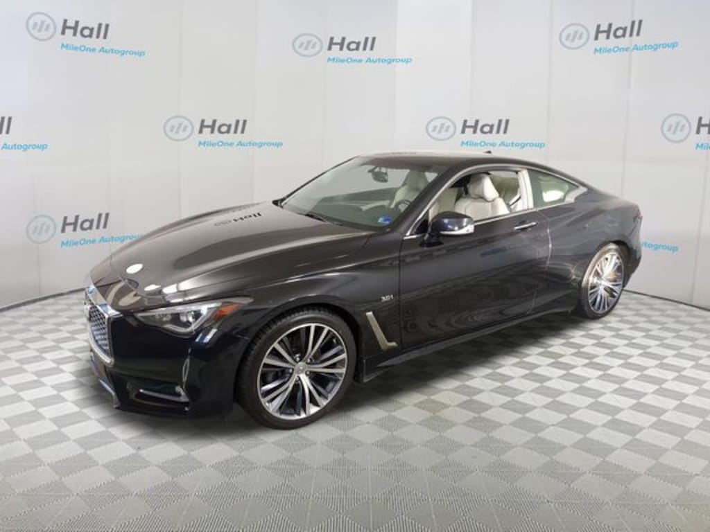 Used 2018 INFINITI Q60 3.0t Luxe Coupe