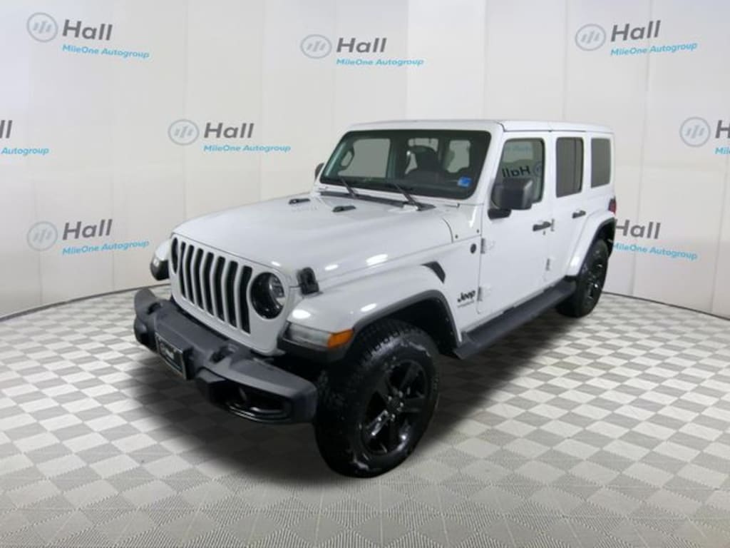 Used 2021 Jeep Wrangler Unlimited Sahara Altitude SUV
