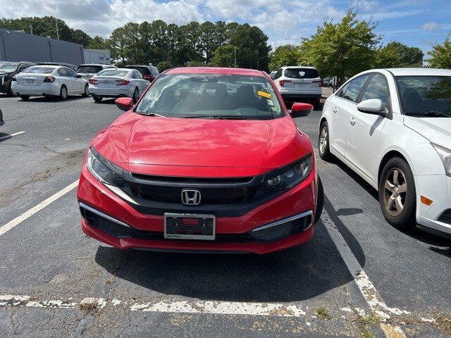 Used 2019 Honda Civic LX with VIN 2HGFC2F65KH587983 for sale in Virginia Beach, VA