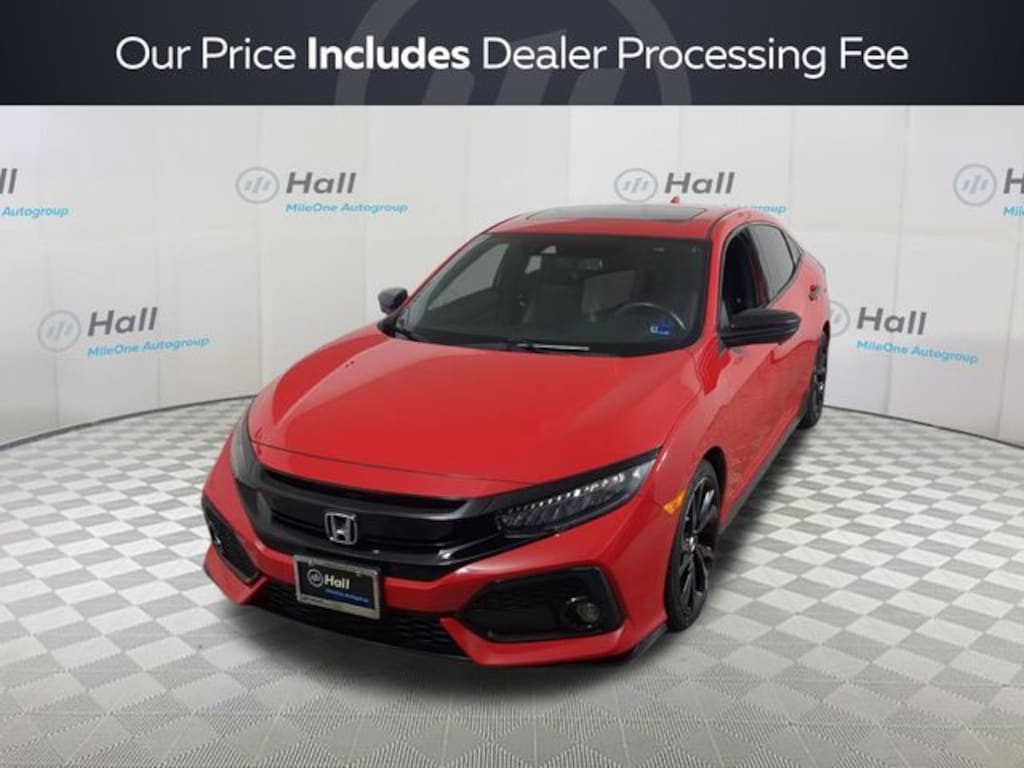 Used 2018 Honda Civic Sport Touring Hatchback