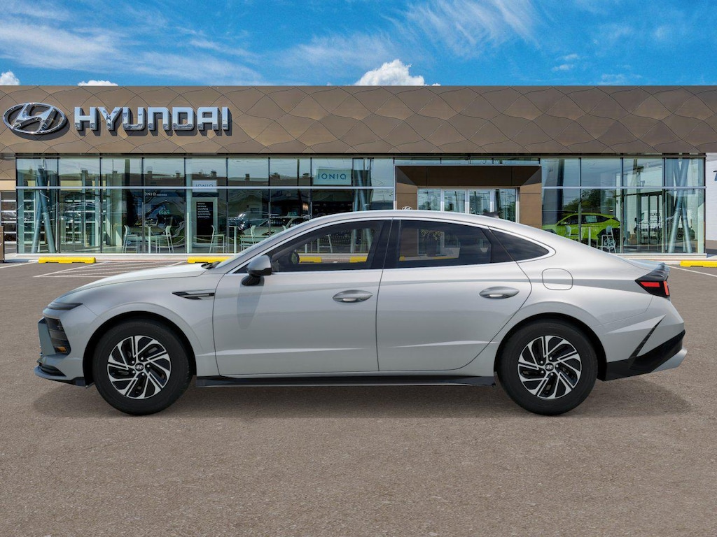 New 2026 Hyundai Sonata Hybrid Blue Sedan
