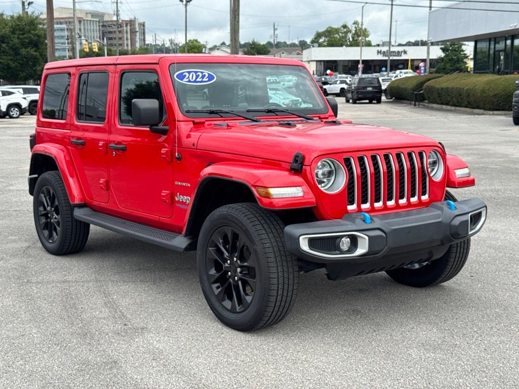 Used 2022 Jeep Wrangler Unlimited Sahara 4xe SUV