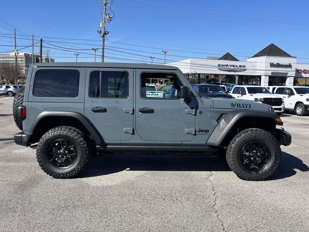 New 2026 Jeep Wrangler 4-DOOR WILLYS Sport Utility