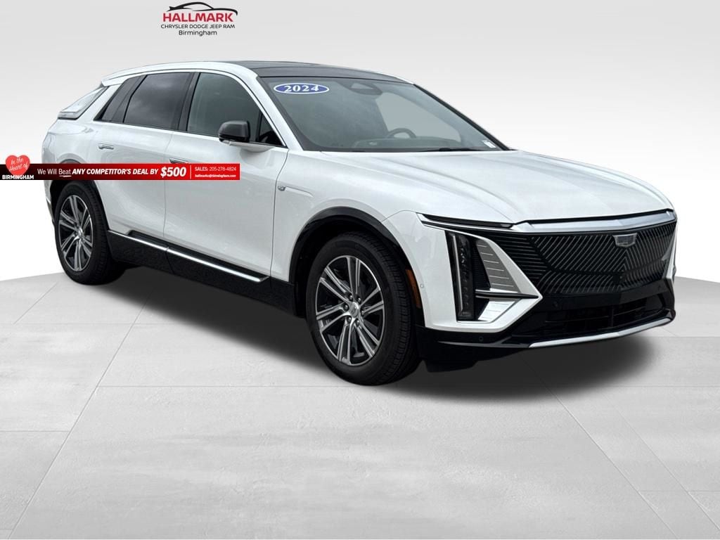Used 2024 Cadillac LYRIQ Luxury 2 with VIN 1GYKPRRK3RZ116860 for sale in Birmingham, AL