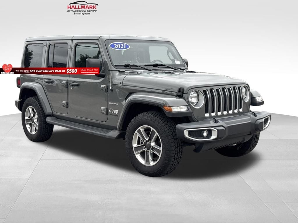 Used 2021 Jeep Wrangler Unlimited Sahara Sport Utility
