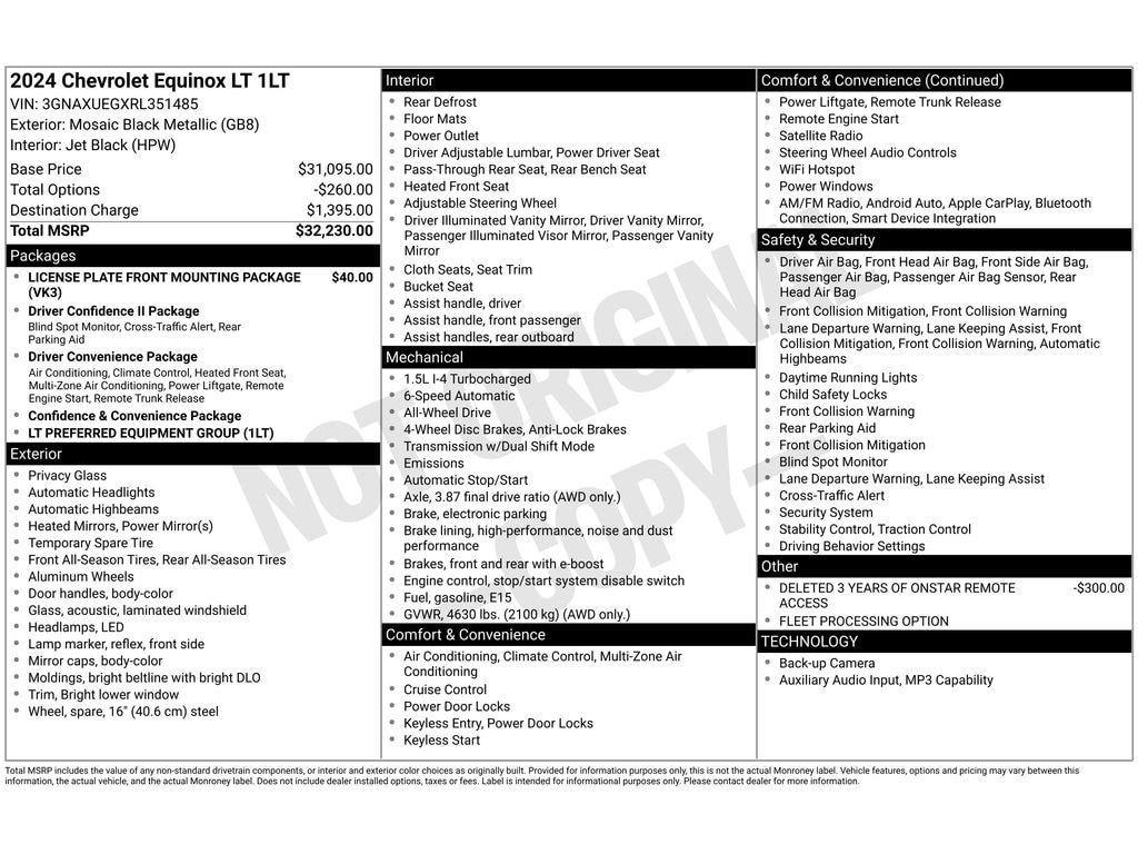 Used 2024 Chevrolet Equinox LT Sport Utility