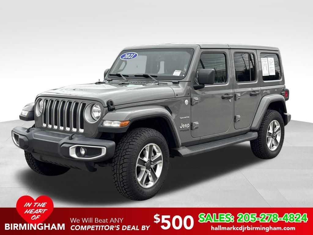 Used 2021 Jeep Wrangler Unlimited Sahara Sport Utility