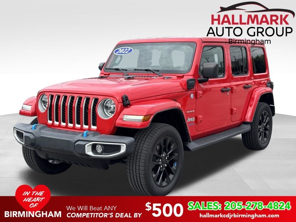 Used 2022 Jeep Wrangler Unlimited Sahara 4xe SUV
