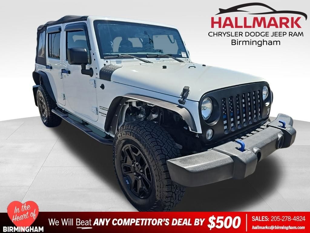 Used 2016 Jeep Wrangler Unlimited Sport SUV