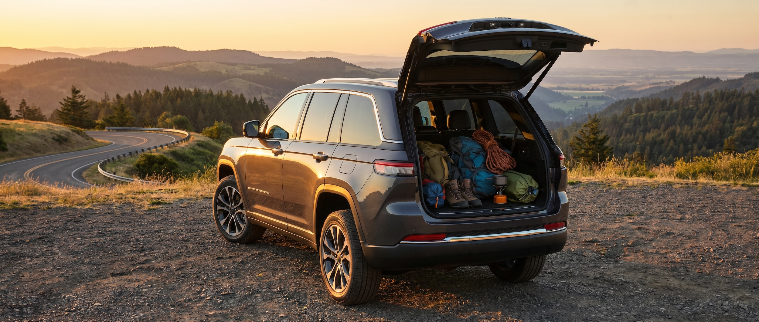 Jeep Grand Cherokee ready for summer road trip adventure near Birmingham AL
