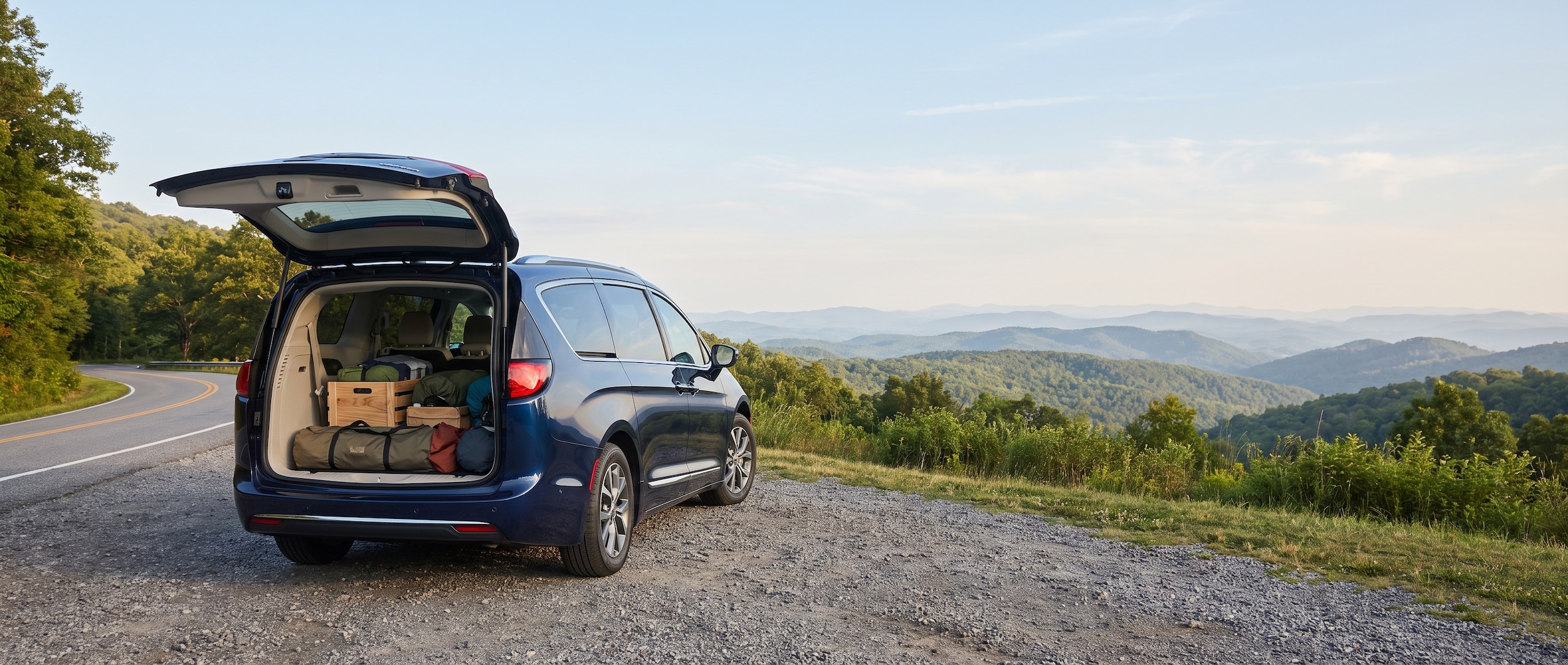 2026 Chrysler Pacifica loaded for a late-summer family road trip near Birmingham, AL