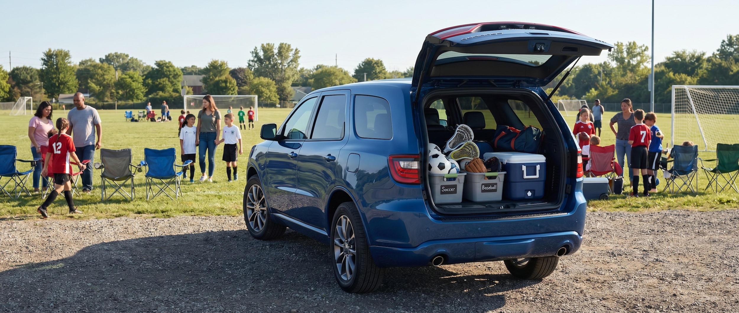 Dodge Durango at youth sports tournament in Birmingham AL