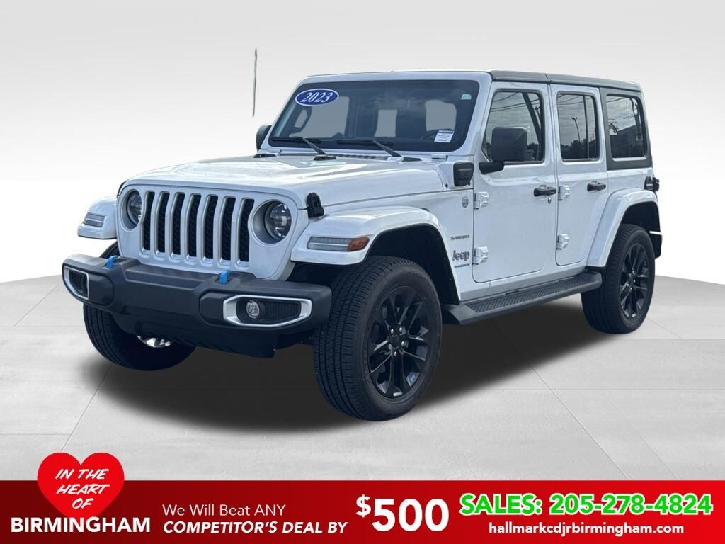 Used 2023 Jeep Wrangler Sahara 4xe SUV