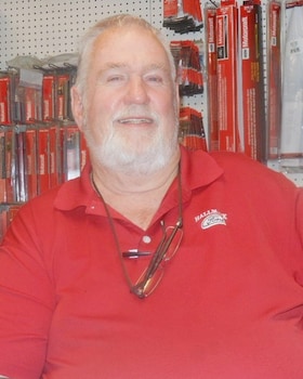 Staff member Ham Hawkins from e6255014aeed