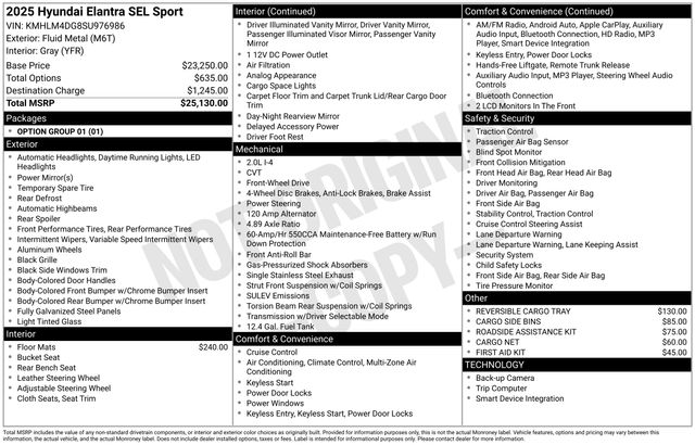 2025 Hyundai Elantra SEL - Photo 39