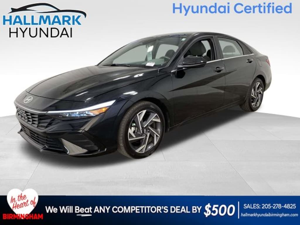 Certified 2024 Hyundai Elantra SEL Sedan