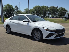 2026 Hyundai Elantra Hybrid Blue Sedan